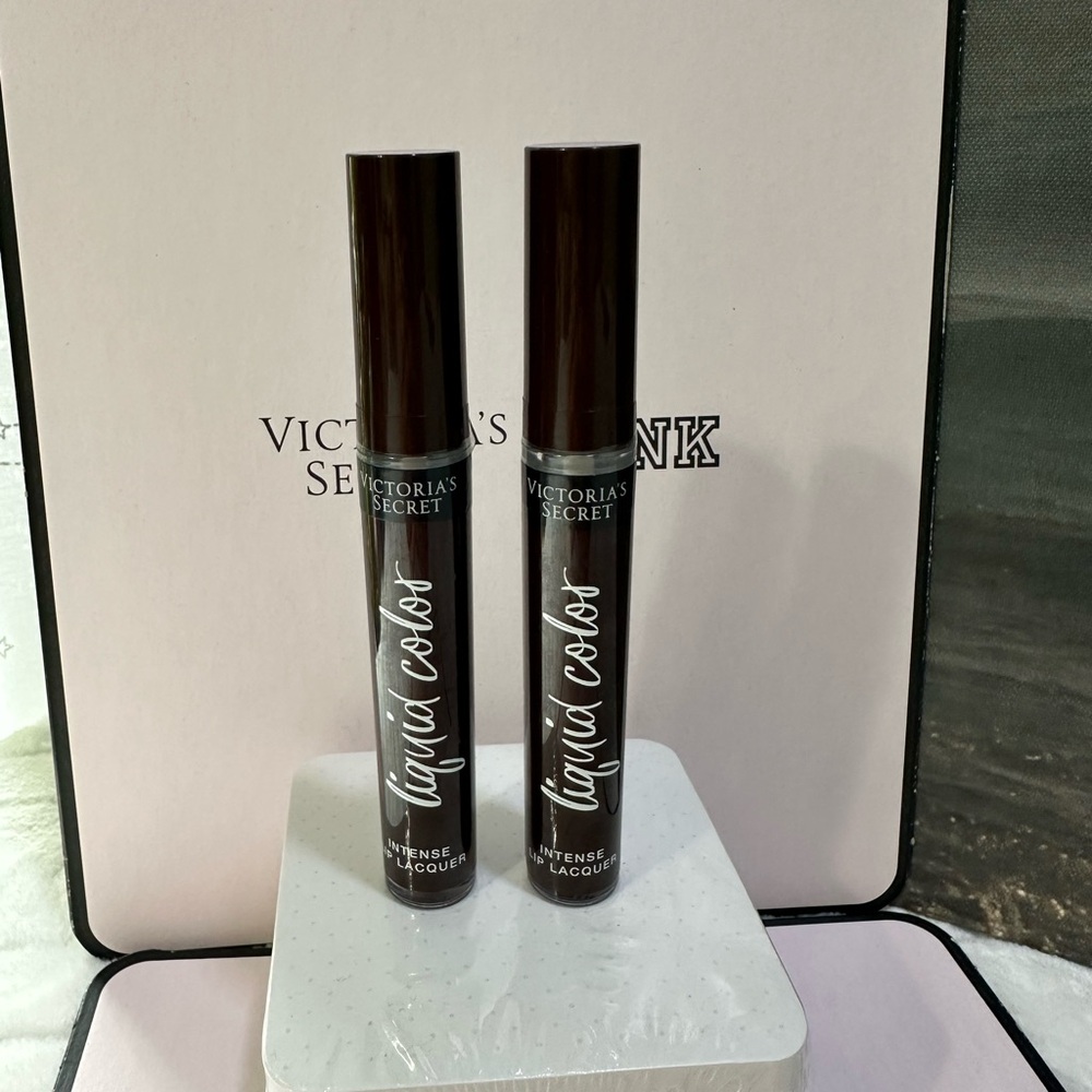 New Sealed Victorias Secret Liquid Color Intense Lip Lacquer Lipstick Forbidden